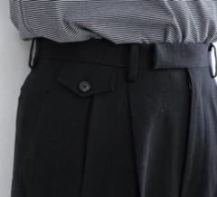 最終価格YLEVE HEMPORGANICCOTTONCANVASPANTS黒 最終価格YLEVE HEMPORGANICCOTTONCANVASPANTS黒 - メルカリ