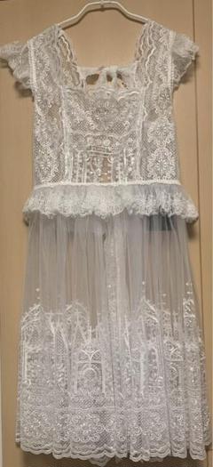 モワティエ×バロックコラボ　レース刺繍タブエリ Baroque x Moi-même-Moitié Church & Roses ～透き徹る秘めやか