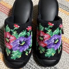 feiler フェイラー フェイラースリッパ レイシーローズ ヒール無