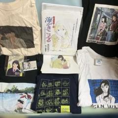 海がきこえる　特集その3  Tシャツ　連載小説切り抜き 海がきこえる 特集その3 Tシャツ 連載小説切り抜き - メルカリ