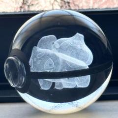 ポケモン クリスタル ガラス 水晶 インテリア クリスマスフシギダネ