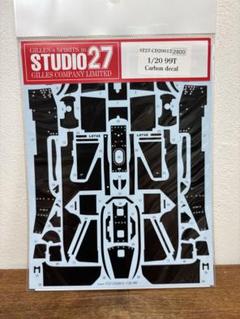スタジオ27 フェラーリF2007 カーボンデカール未使用品 ミュージアムコレクション 1/24 ラ・フェラーリ カーボン
