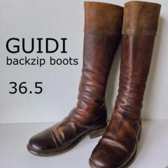 GUIDI - 【美品】GUIDIレースアップブーツの通販 by Spring