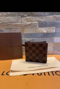 LOUIS VUITTON ダミエ折り財布 ポルトフォイユマルコ