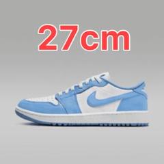 (新品未使用)AIR JORDAN 1 Low ゴルフ　UNC　27.5 エア ジョーダン 1 NIKE AIR JORDAN LOW GOLF UNC white