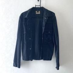 Wrangler 先染ブラック デニムジャケット ラングラー 短丈 60s Wrangler 11mjz デニムジャケット ラングラー 復刻濃紺②