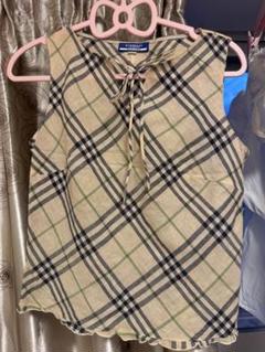 *超レア* burberry トップス　キャミソール　38 ついに再販開始！】 超レア*burberry 水色 トップス