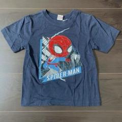 スパイダーマン Tシャツ サイズ4 ネイビー