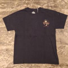 BUBBAGUMP　プリントtシャツ　L　HONDURAS製　ブラック　4194