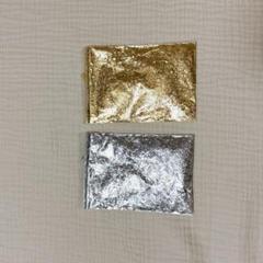 金箔 銀箔 金箔フレーク ネイルパーツ デコパーツ シルバー　ゴールド　3g