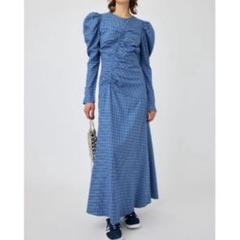 moussy マウジー チェック ワンピース ロング