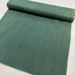 古布 草木染め 藍染 木綿 緑① 35×179cm 未仕立て 反物はぎれ