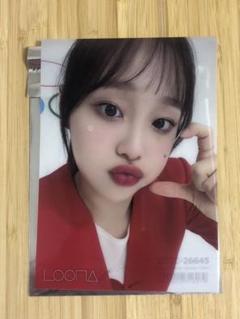 LOONA チュウ ミュージックコリアヨントン当選特典ポストカード