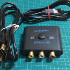 CAMWAY RCA to HDMI 変換 コンバーター