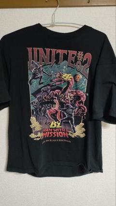 B'z UNITE #02 コラボTシャツ　MAN WITH A MISSION B'z UNITE#02 マンウィズ コラボTシャツ XLサイズ｜Yahoo!フリマ