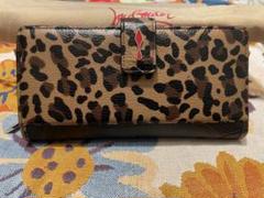 美品⭐︎Christian Louboutin レオパード柄　ヒョウ柄コインケース 美品⭐︎Christian Louboutin レオパード柄 ヒョウ柄コイン