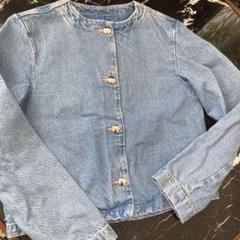 ZARA】ゴールドボタン クロップド ジャケット【Sサイズ】｜Yahoo