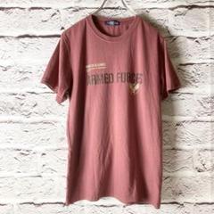 2272:T-GRAPHICS メンズTシャツ　ストレッチ　アメリカ　エンジXL