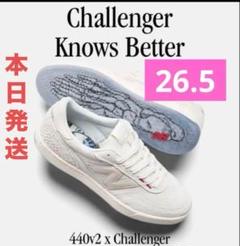 【超美品】challenger newbalance チャレンジャー 26.5㌢ 2025年最新】チャレンジャー ニューバランスの人気アイテム