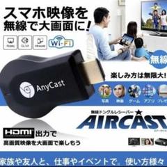 Any Cast(エニーキャスト) YouTube ミラーリング 大画面