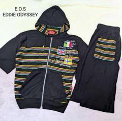 00s Eddie Odyssey ジャージ　セットアップ　オレンジ　刺繍 Amazon | [EddiE Odyssey] オデッセイ ジャージ/ブルゾン