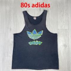 【希少】 80s　カナダ製　adidas　トレフォイル　タンクトップ　M
