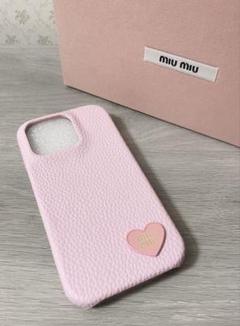 【新品】miu miu パーツ付き iPhone16 proケース