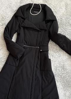 ✨FOXEYフォクシーニューヨーク✨スプリングコート　ダブル　ベルト　ブラック SPRING OUTER – FOXEY 公式オンラインブティック