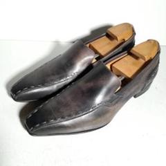 c0790 ステファノブランキーニ 6.5 25.0~25.5cm程度 グレー系 c0790 ステファノブランキーニ 6.5 25.0~25.5cm程度 グレー系