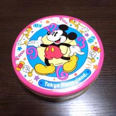 レトロ　空き缶　東京ディズニーランド ミッキーマウス 缶　空き菓子缶　ミッキー