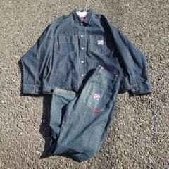 90s00s ecko complex デニムセットアップ　2nd　hiphop