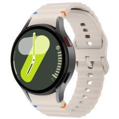 Galaxy Watch 5 Pro 45mm 用 交換ベルト スターライト