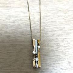 K18 K18WG ダイヤモンド ネックレス　TASAKI