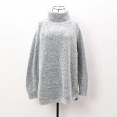 HR0551 Saburoku サブロク ハイネックニット グレー M