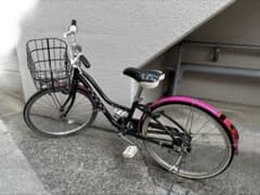 ☆直接引き取り☆サギサカChocolat cute 自転車22インチ