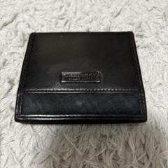 新品未使用　バーバリーブラックレーベル　コインケース  小銭入れ　レザー　革　黒 BURBERRY BLACK LABEL バーバリーブラックレーベル コインケース