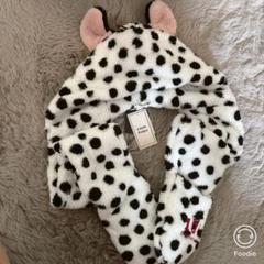 2個セット　101匹わんちゃん　マフラーキャップ Amazon.co.jp: 101匹わんちゃん ダルメシアン ファンキャップ