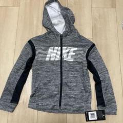 未使用品NIKE DRI-FIT フルジップパーカー グレー/ネイビー