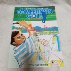COMPETITION GOLF アーケードゲーム パンフレット チラシ