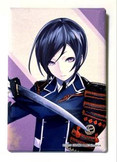 刀剣乱舞 薬研藤四郎 スクエア缶バッジ 刀剣乱舞 とうらぶ スクエア 缶バッジ 戦闘 初 薬研藤四郎