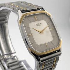 【稼働】SEIKO CREDOR 18K 腕時計 人気モデル メンズ ゴールドのサムネイル