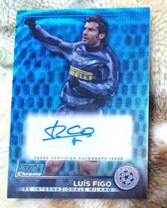 ルイス フィーゴ topps auto 直筆 サイン luis figo