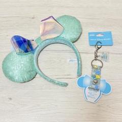 【新品/未使用/タグ付き】ディズニーカチューシャ•カチューシャホルダーセット