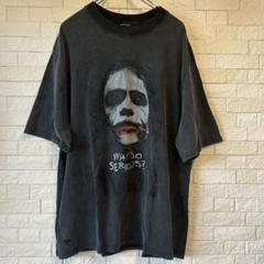 ジョーカーtシャツ　XXL 古着　JOKER ダークナイト チャコールグレー