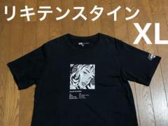 ユニクロ　Ｔシャツ　ロイ・リキテンスタイン　黒　ガール　XL