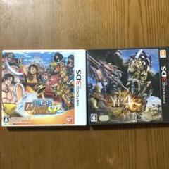 3DS ワンピース アンリミテッドクルーズSP モンハン4G 2個セット