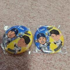 西武ライオンズ　阪神タイガース　缶バッジ