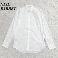 ニールバレット NEIL BARRET　比翼ドレスシャツ 15/38 ホワイトのサムネイル