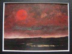 宮田 圭 【富嶽四季・夏】 希少画集画、状態良好、新品高級額装付