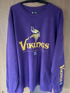 1061 NFL バイキングスダウンベスト中綿刺繍ロゴナイロンアメリカUSA古着 STARTER スターター NFL Minnesota Vikings ミネソタバイキング